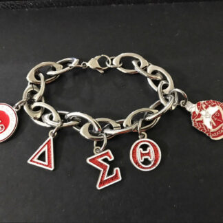 8” Chunky Charm Symbols Bracelet