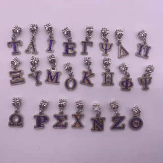 Greek Letter - Blue & Gold