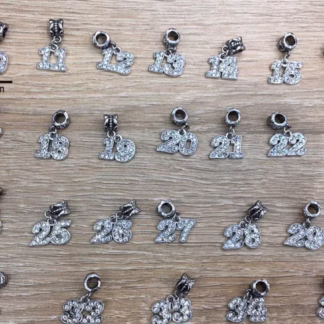2 digit Rhinestone Numbers (1 - 99)